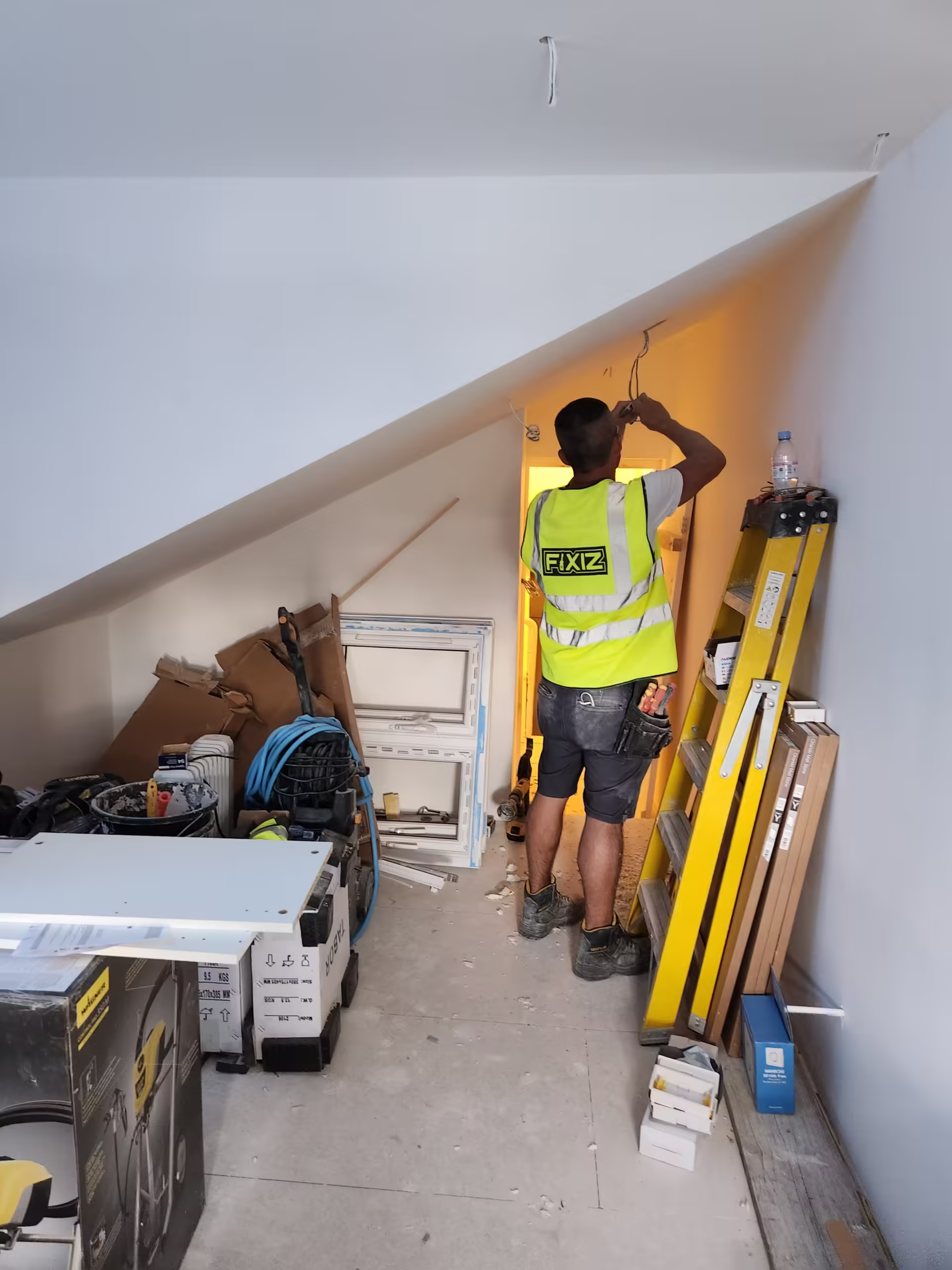 Rewiring in Hampstead by Fixiz Ltd