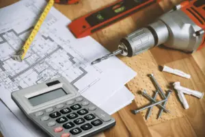 Blueprints and tools for house extension cost calculation London fixiz
