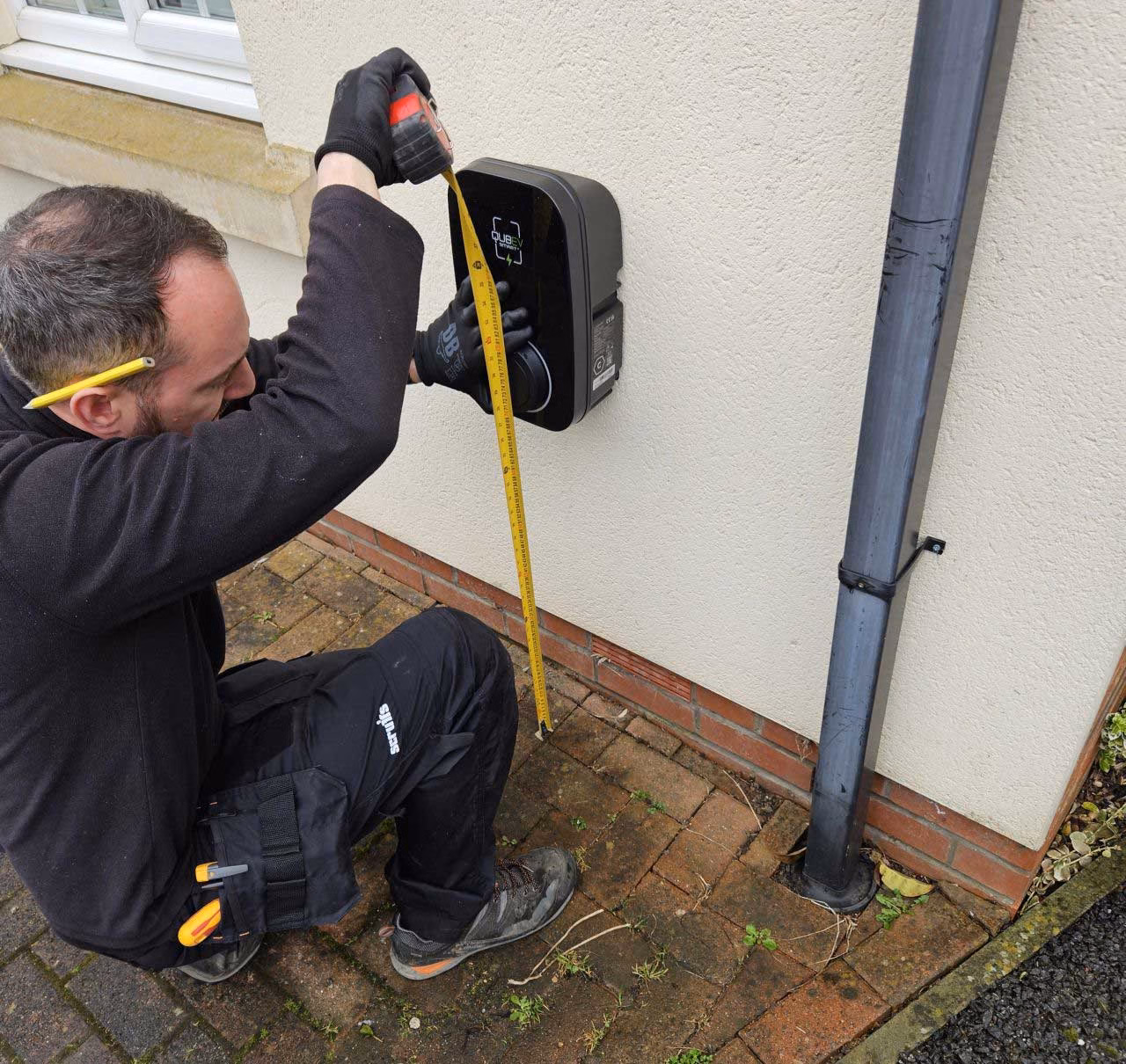 EV charger installation in Hackney Wick by Fixiz Ltd