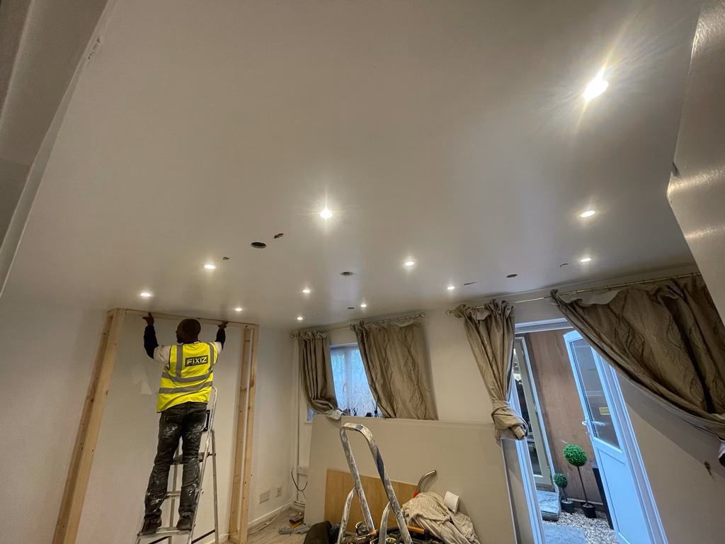 Fixiz team at work — London building project